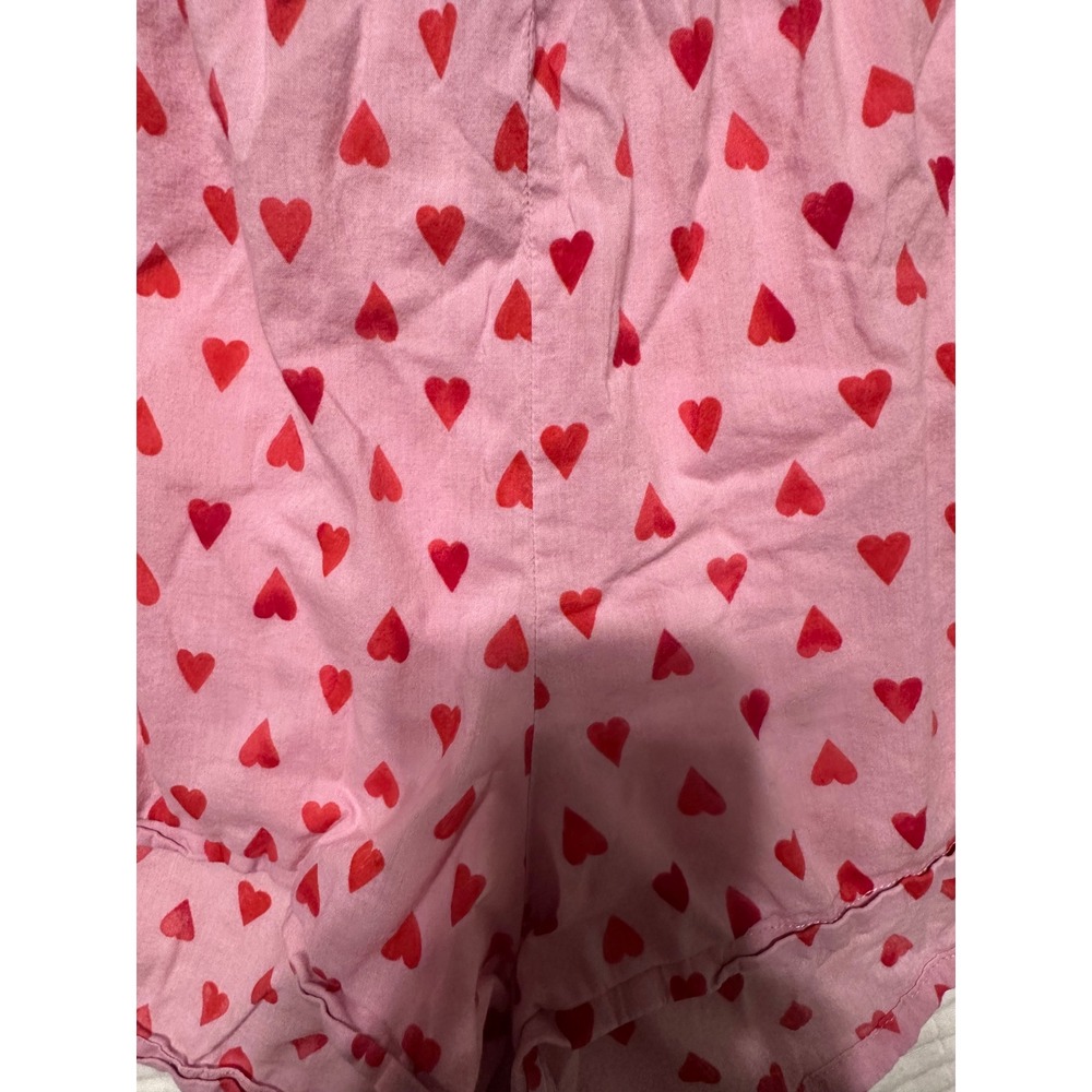 Victoria's Secret Pink Heart Print Pajama Shorts Boxers Branded Waistband Large - Picture 3 of 5